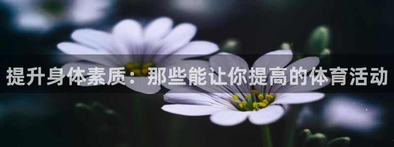 意昂5Kgame官网入口：提升身体素质：那些能让你提高的体育活动