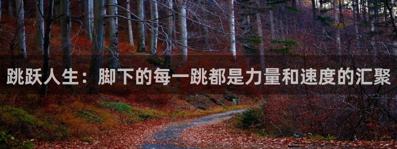 意昂5Kgame2登录地址：跳跃人生：脚下的每一跳都是力量和速度的汇聚