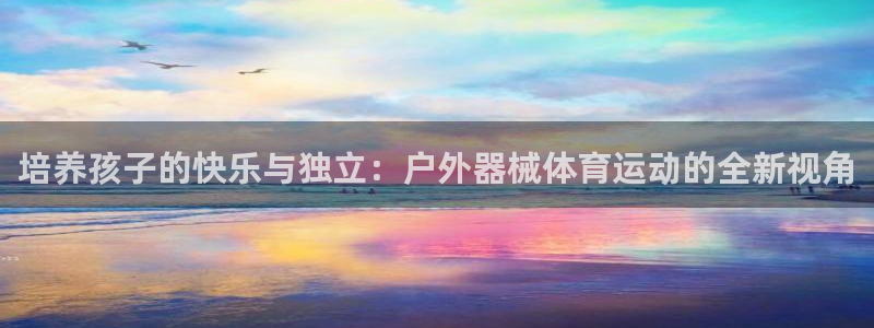 意昂5Kgame电子有限公司：培养孩子的快乐与独立：户外器械体育运动的全新视角