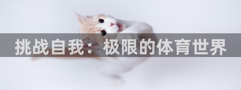 意昂5Kgame体育合法嘛：挑战自我：极限的体育世界