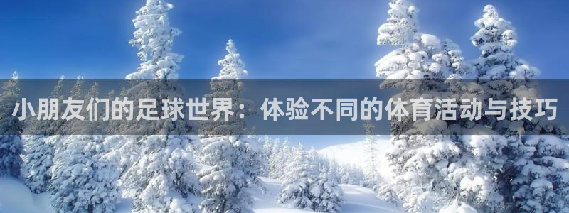 意昂5Kgame凯捷平台注册链接：小朋友们的足球世界：体验不同的体育活动与技巧