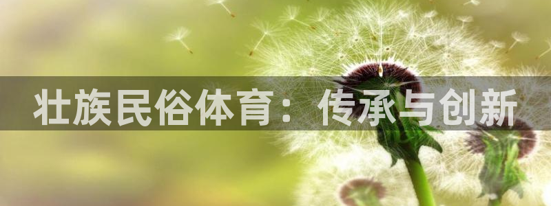 意昂5Kgame主管：壮族民俗体育：传承与创新